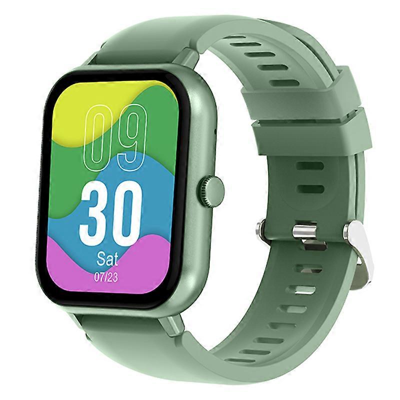 TKdaddy DEVIA ZL54C Smart Watch WT2 Monitor de salud de 1,83 pulgadas IP76 Pulsera de reloj deportivo a prueba de agua Verde