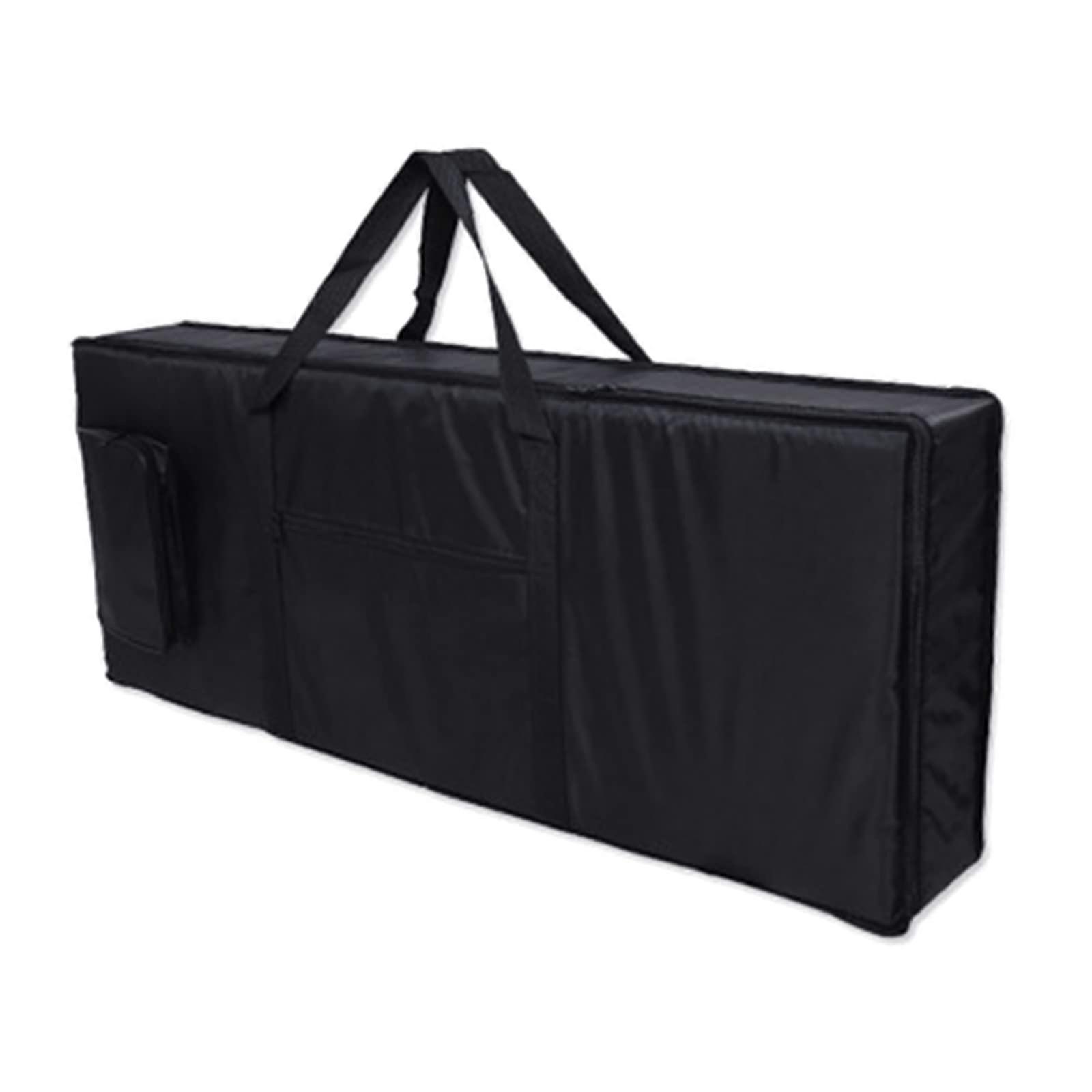 Padded electronic organ piano for case, keyboard bag, instrument protection, portable, shockproof, 61 keys