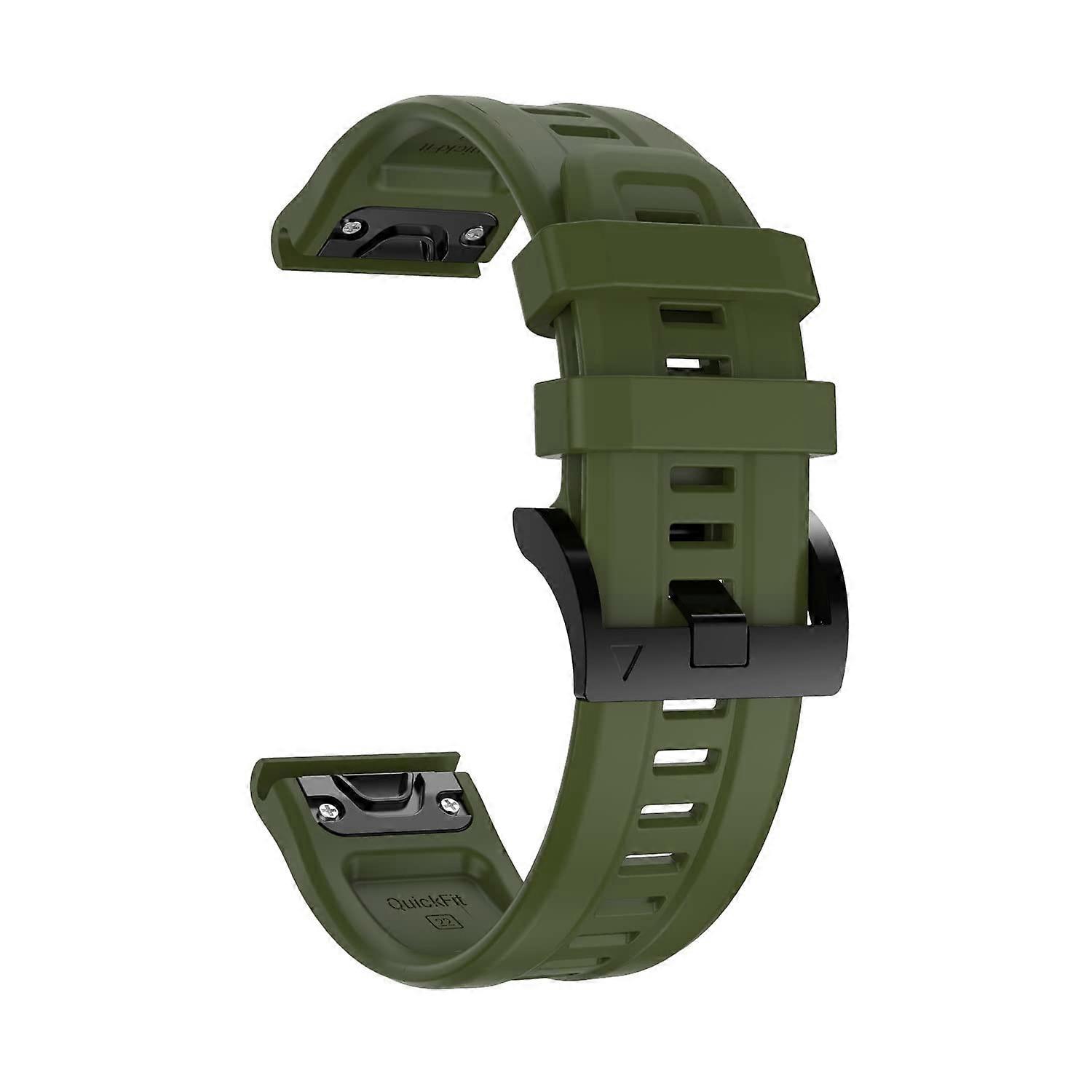 26mm 20mm 22mm Watch Strap for Garmin Fenix 7 7X 7S 6 6X Pro 5S 5 5X Plus Silicone Quick Release Compatible with Epix Gen 2 Instinct2