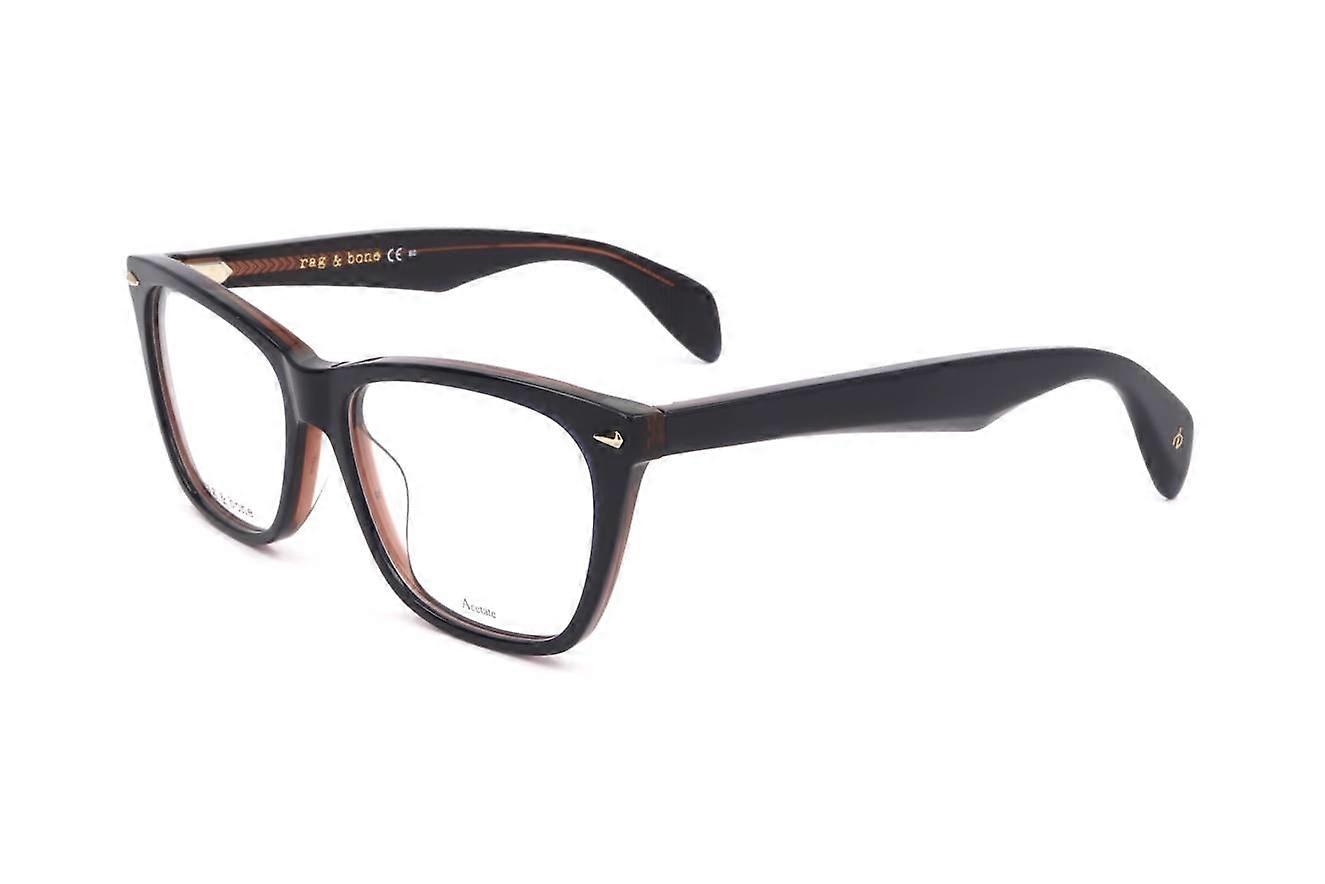 Eyewear Frames Rag & Bone RNB3013  BLUE BRWN 53/16/140 WOMAN