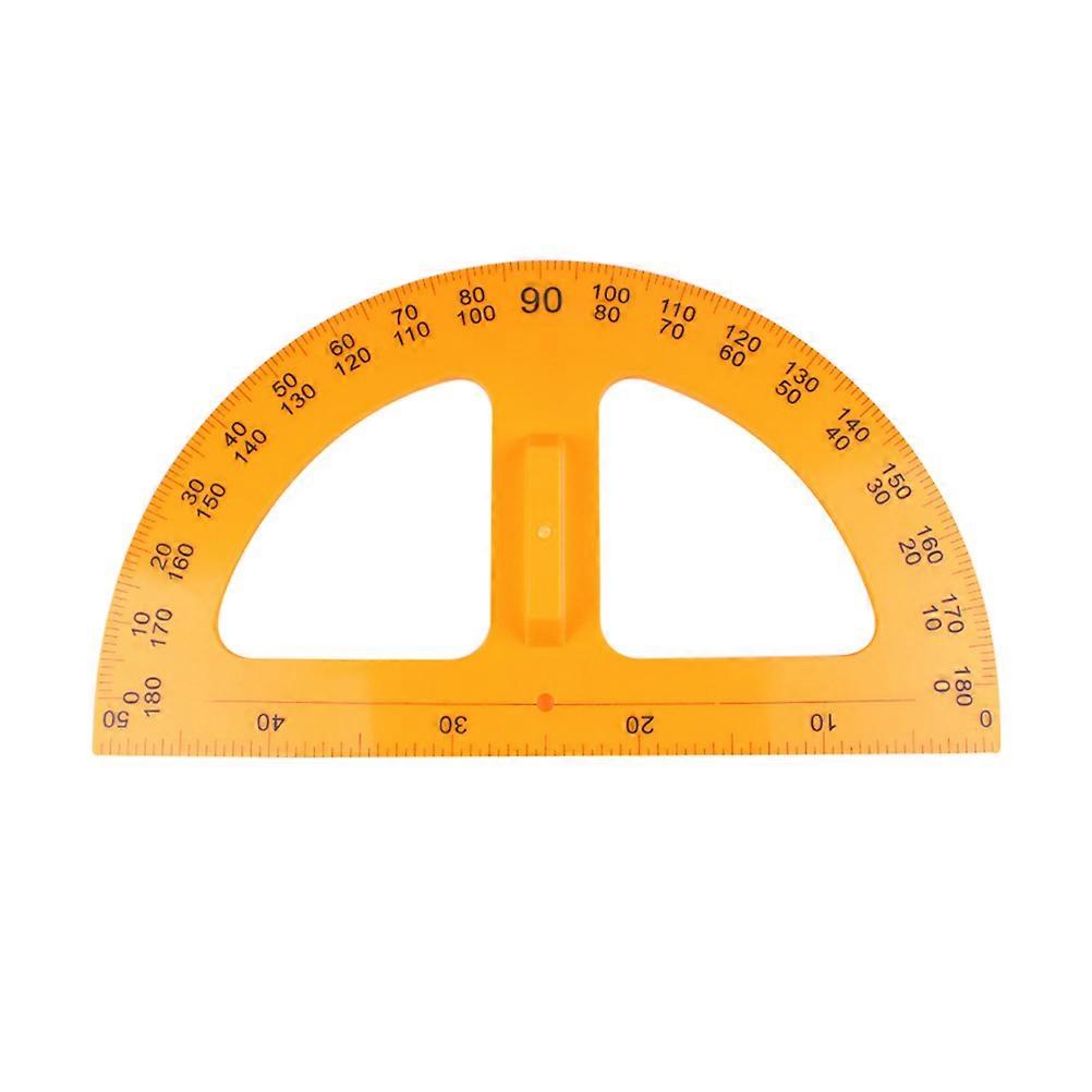 Yellow Plastic Ruler for Painting Use with Precise Scales Perfect for Children Learning and