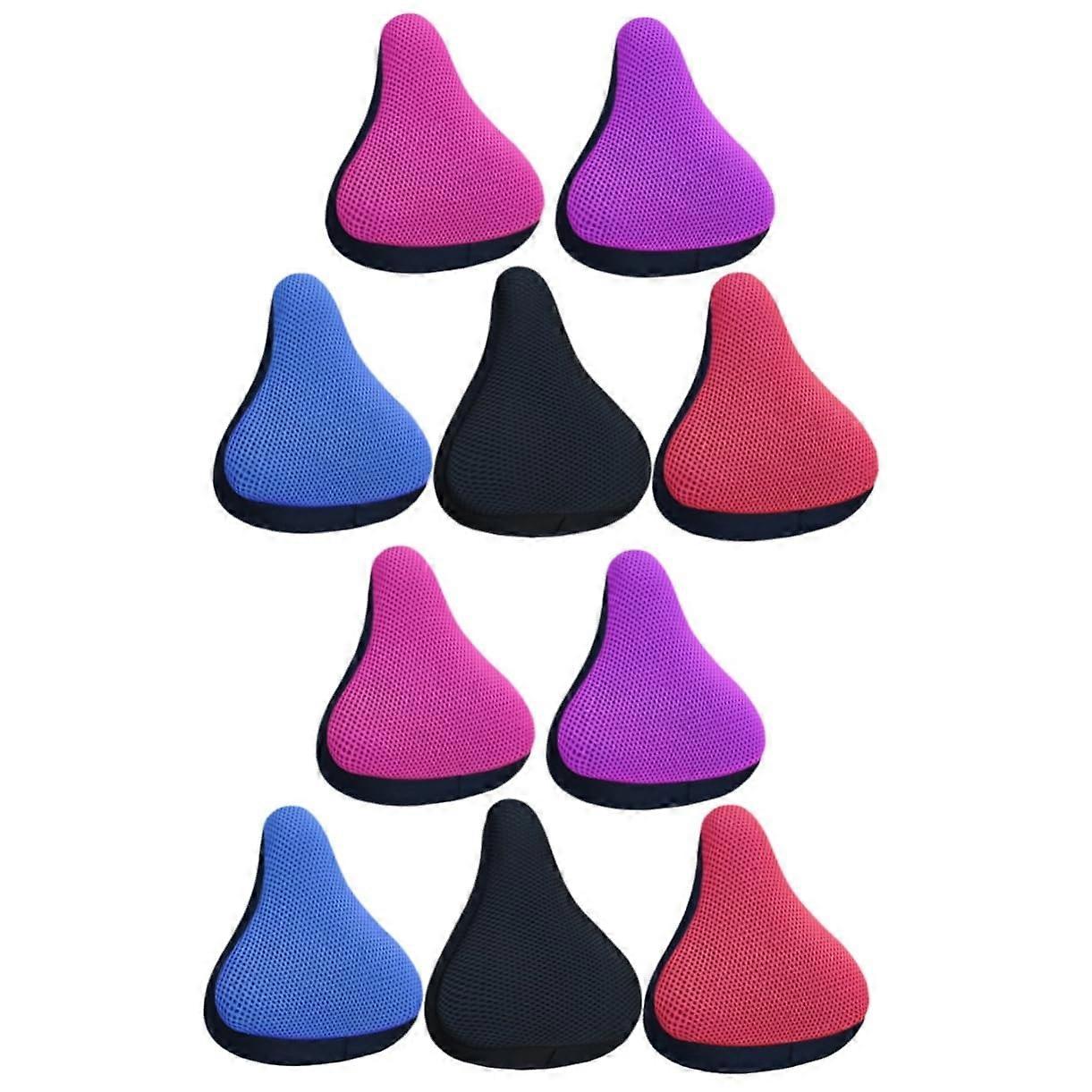 bicycle seat cushion padded comfortable 5 pieces 2