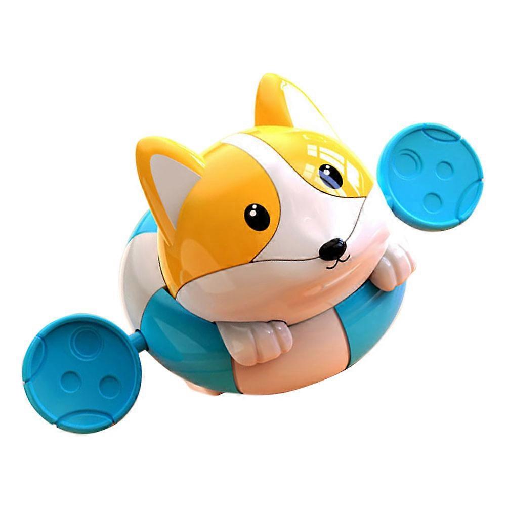 Lovely Corgi Bath Entertainment Toy For Children With Hand-eye Coordination Development 1Pcs