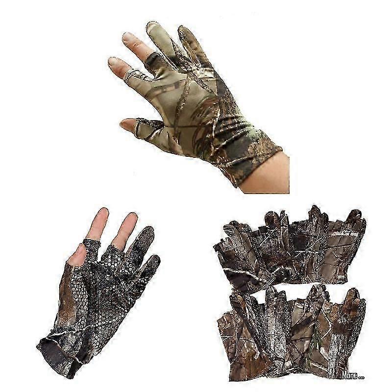 Gants De Pêche Antidérapants Avec Coupe à 3 Doigts