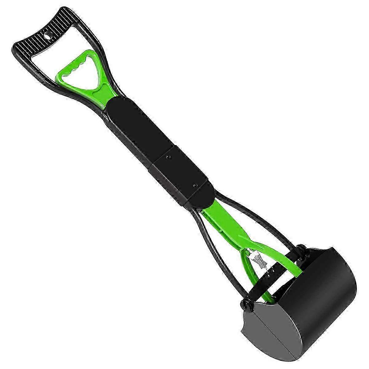 Durable Non-Breakable Pet Pooper Scooper for Dogs & Cats - Long Handle Design with Sturdy Spring for Easy Waste Pickup