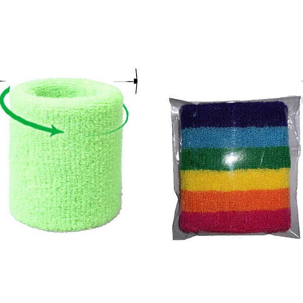 Fitness wrist protectors, sweat absorbing bands, ideal for various sports activities