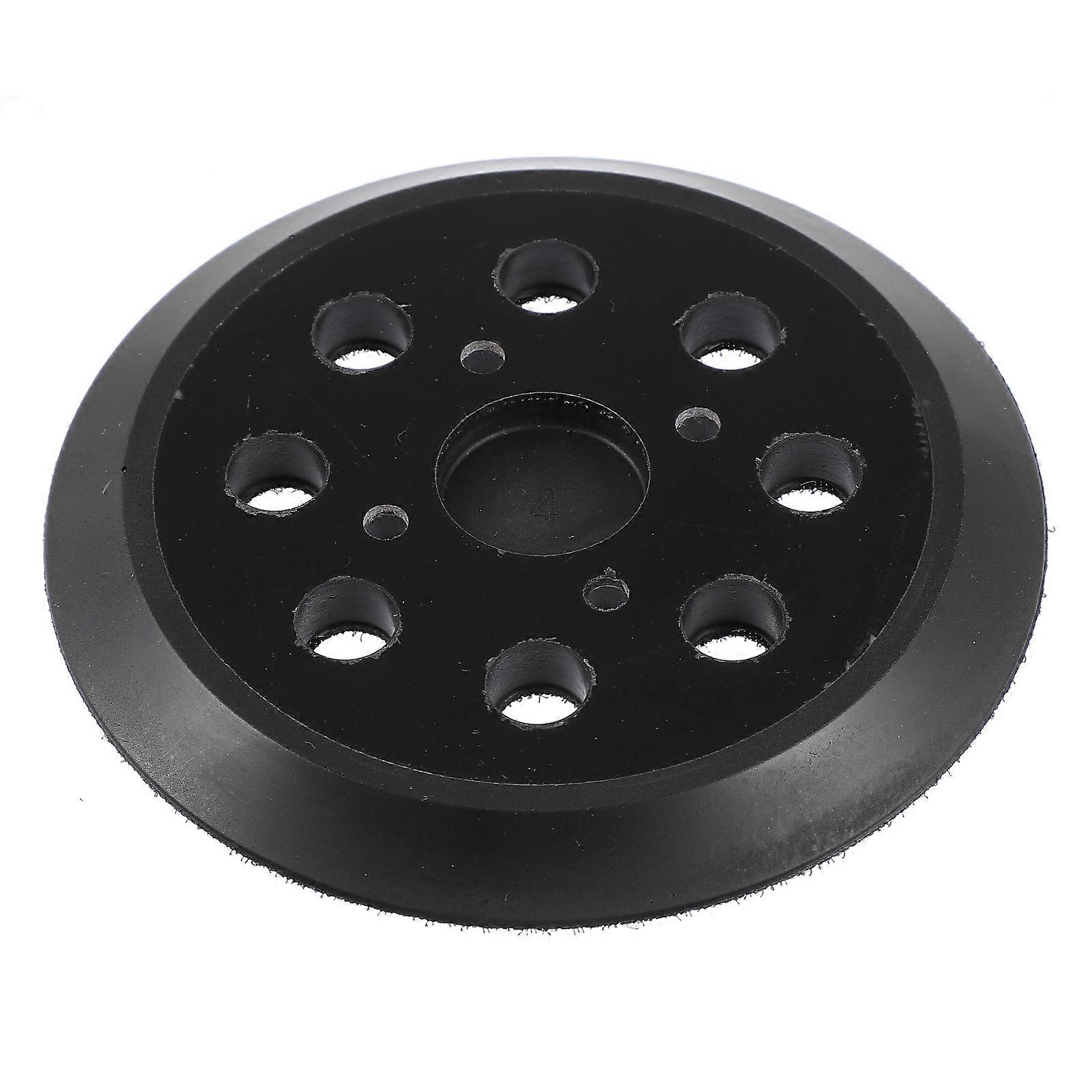 Sander Backing Pad Replacement For Woodworking And Metalworking Black PU Foam Designed For Polishing 1Set