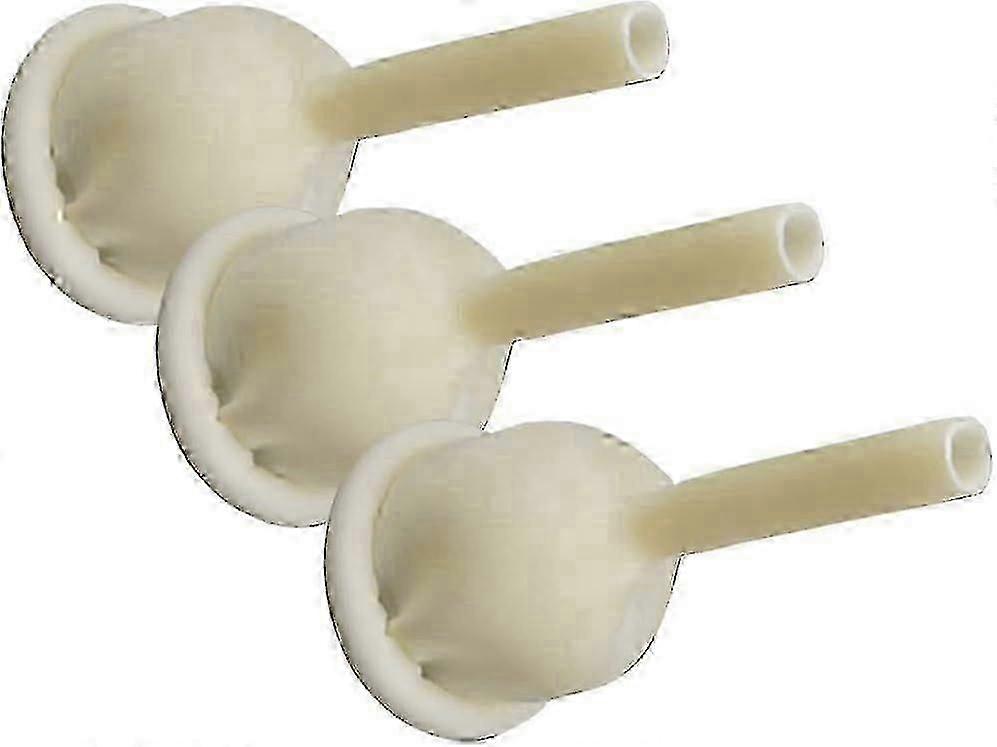 20er Pack Urinalbeutel Externer Katheter für Männer Selbstklebendes externes Kondom für Männer