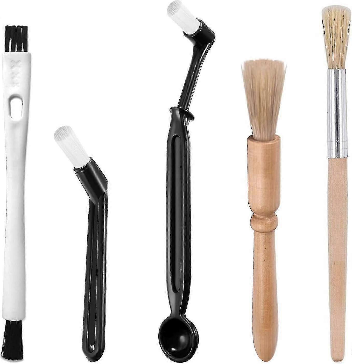 5 Pcs Coffee Machine Cleaning Set - Coffee Grinder Brush and Machine Cleaning Tools, Essential for Maintenance