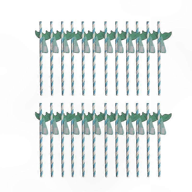 25 Pack Hexagonal Patterned Straws for Beverages