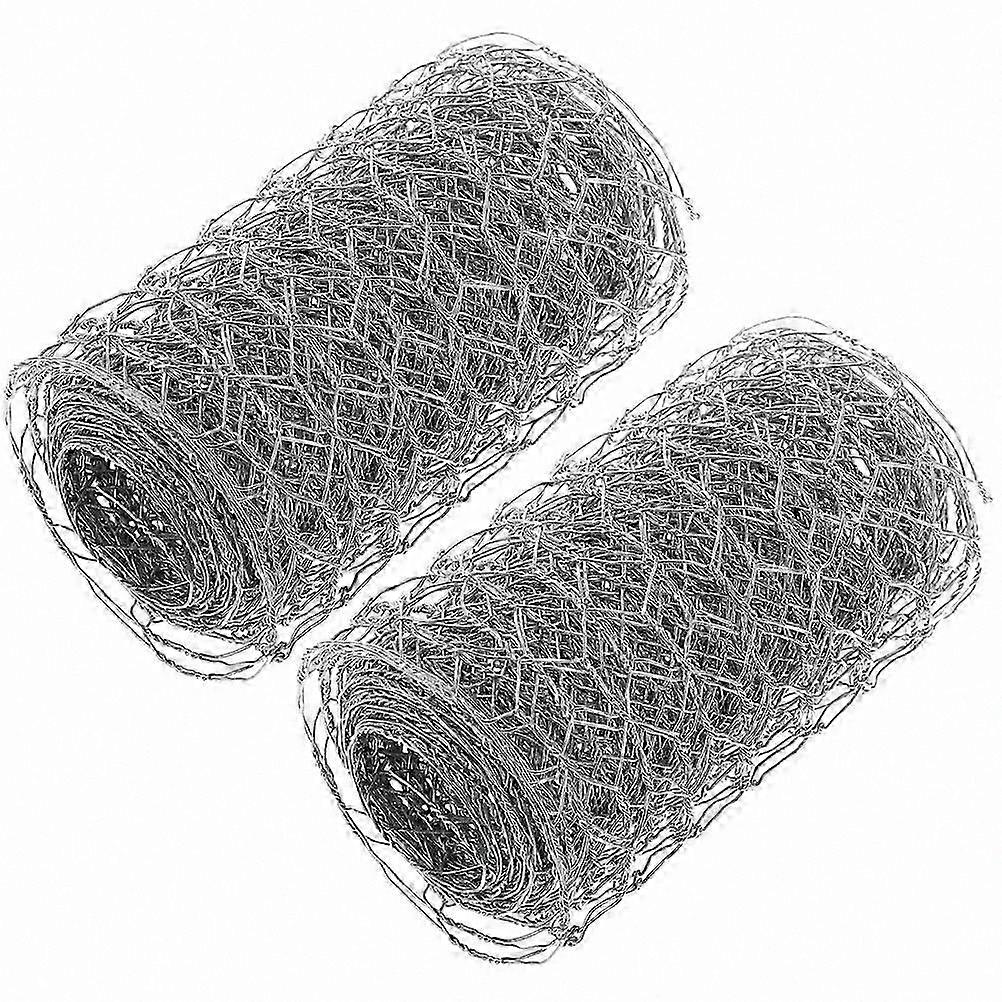 Hexagonal Wire Mesh for Poultry Fencing 2 Pack Metal Chicken Netting