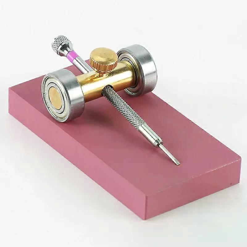 Adjustable Screwdriver Sharpener Set High Precise Grinding Stone for Watch Repair and Maintenance Tool Sharpening Holder