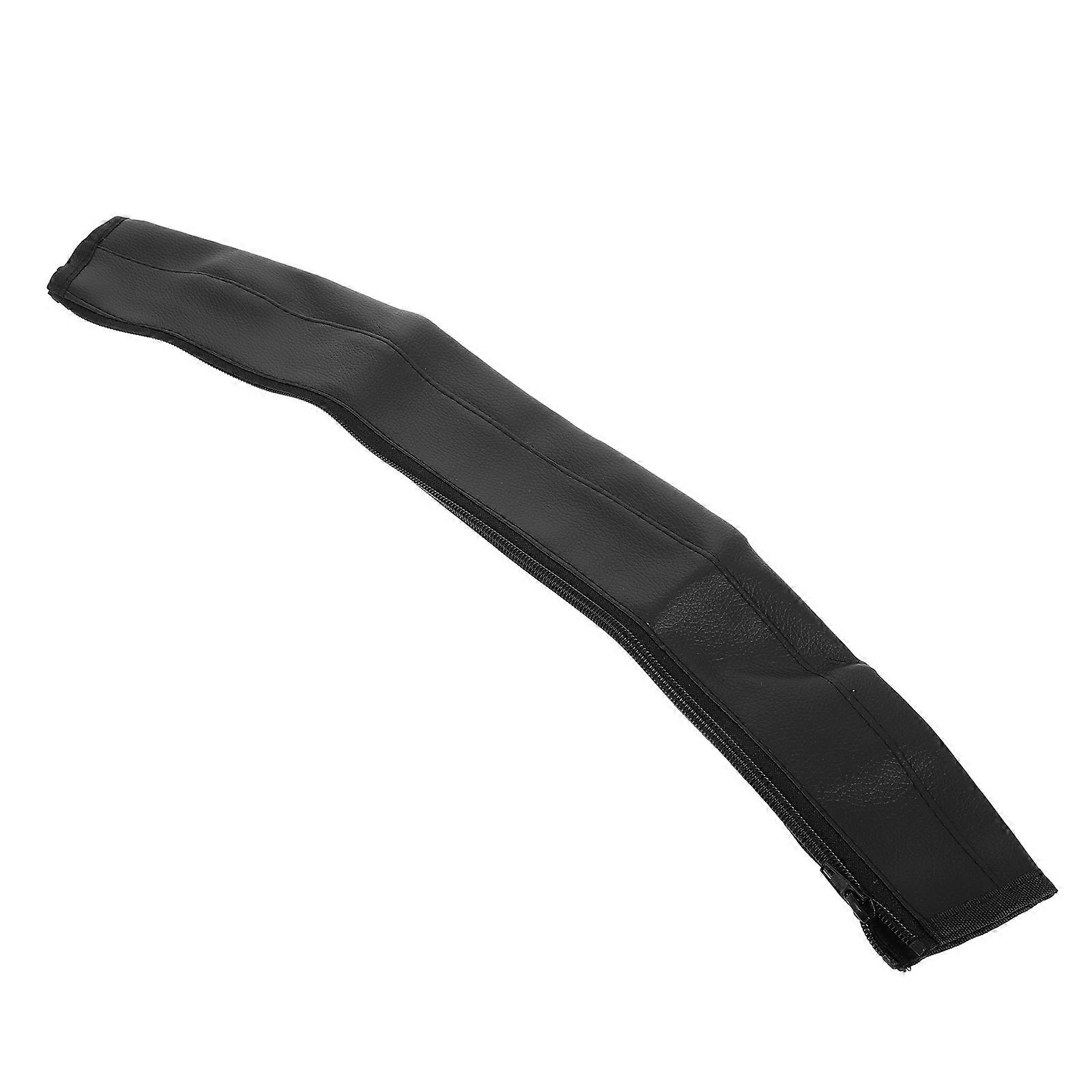 Stroller Handlebar PU Cover Replacement Sleeve with Zipper – Comfortable Fit, Foldable Design, Easy Installation & Cleaning