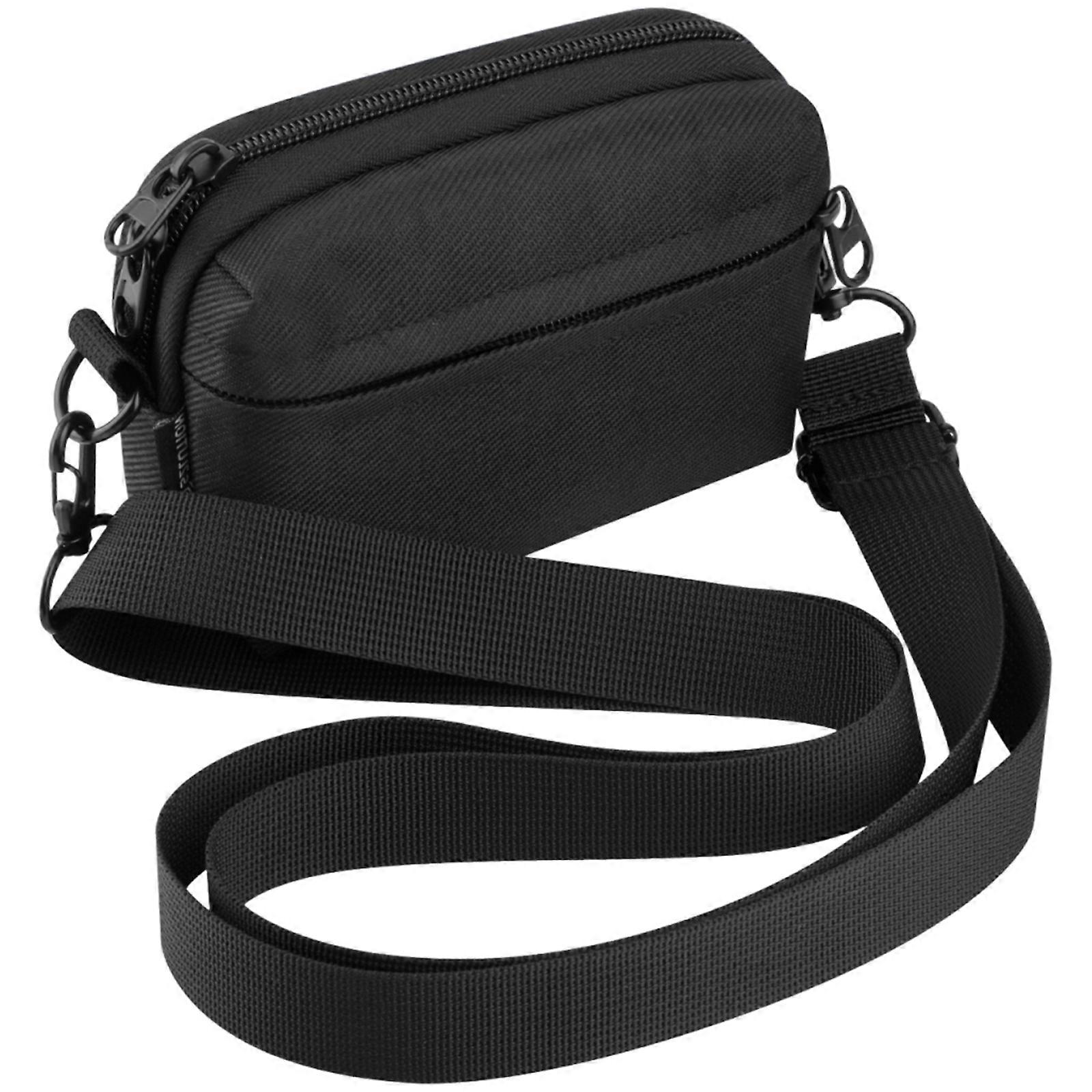Camera Holder Fabric Adjustable Shoulder Band Two Fastener Sections Suitable for Electronics Accessories Management Multicolor