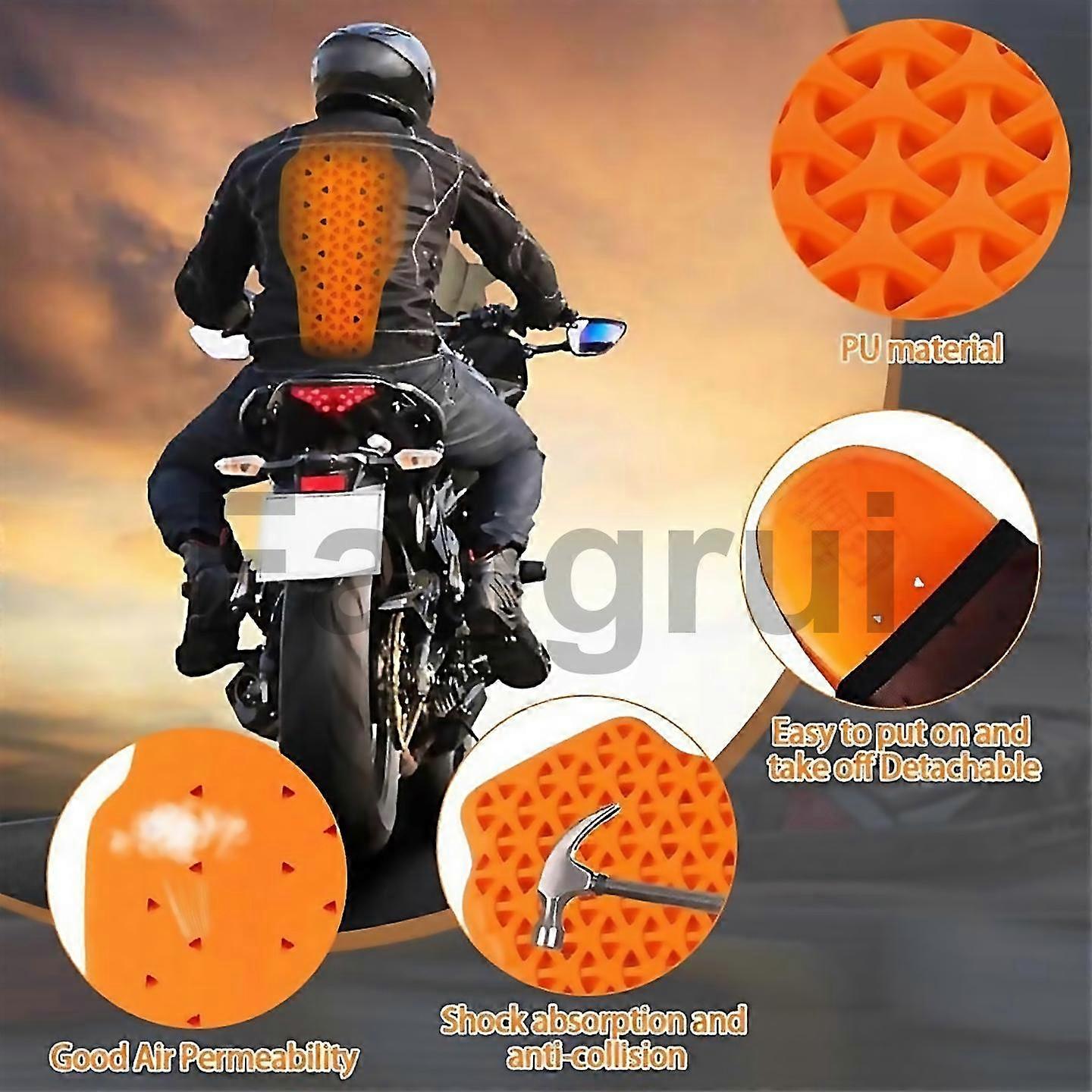 For Motorcycle Back Protector Jackets Insert Back Protector Armor