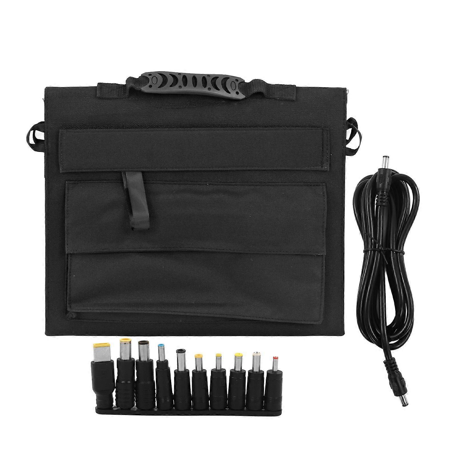 18V 30W Solar Panel Charger USB DC Output Portable Foldable Solar Panel for Camping Cell Phone Tablet