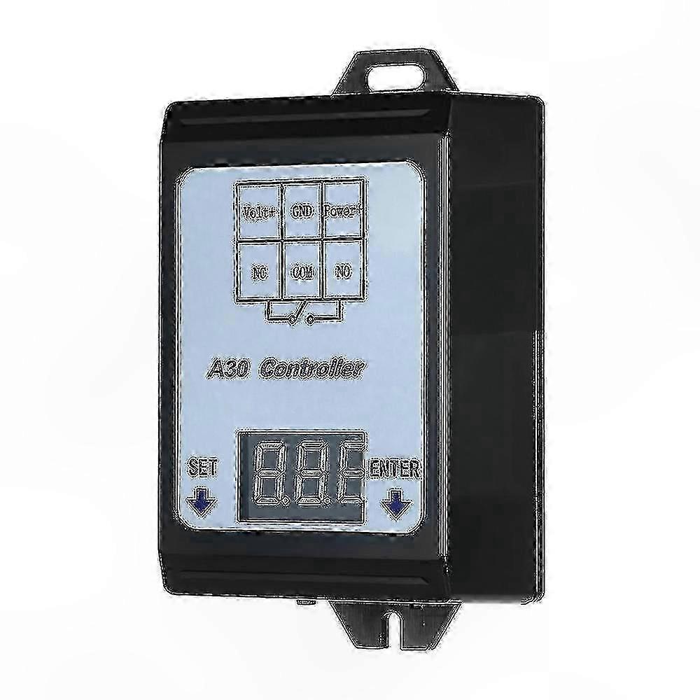 Voltage Detection Relay Switch Controller for 6-80V Charging and Discharge Monitoring with Protective Case