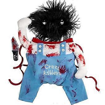 Winter Haustier Pullover Camping Walking Halloween Overall für Hunde Katze Cosplay