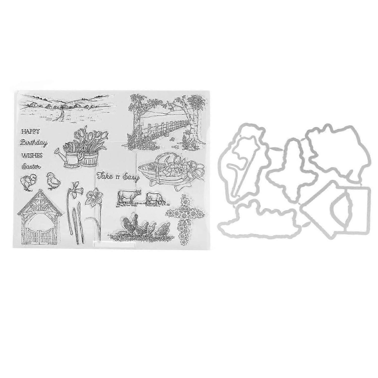 2025 Latest Model Clear Stamps Hand Made Reusable Multifunctional DIY