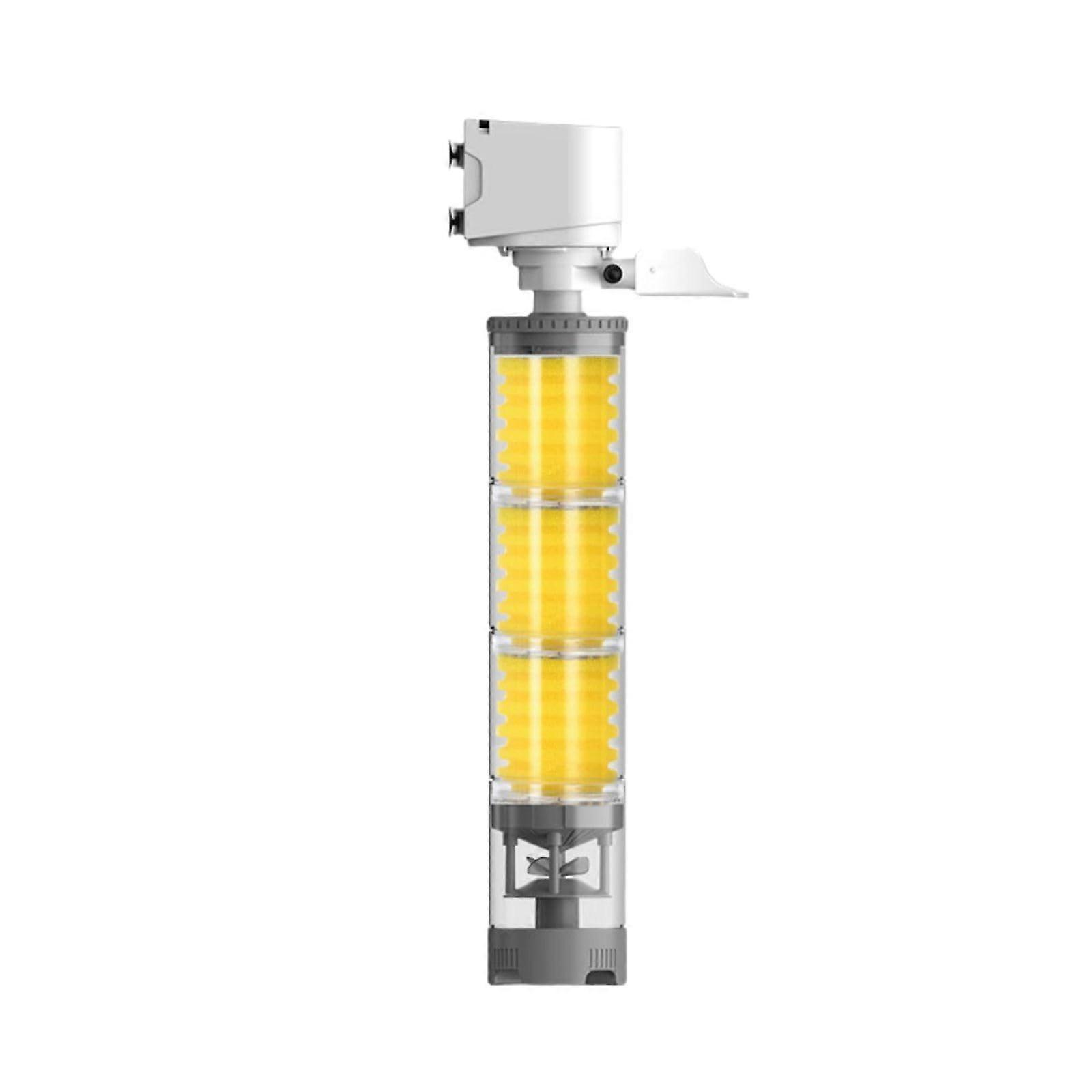 6 In 1 Aquarium Pumps For Filter Systems, Quiet Submersible, Sponge Pre Filter, Freshwater Tanks