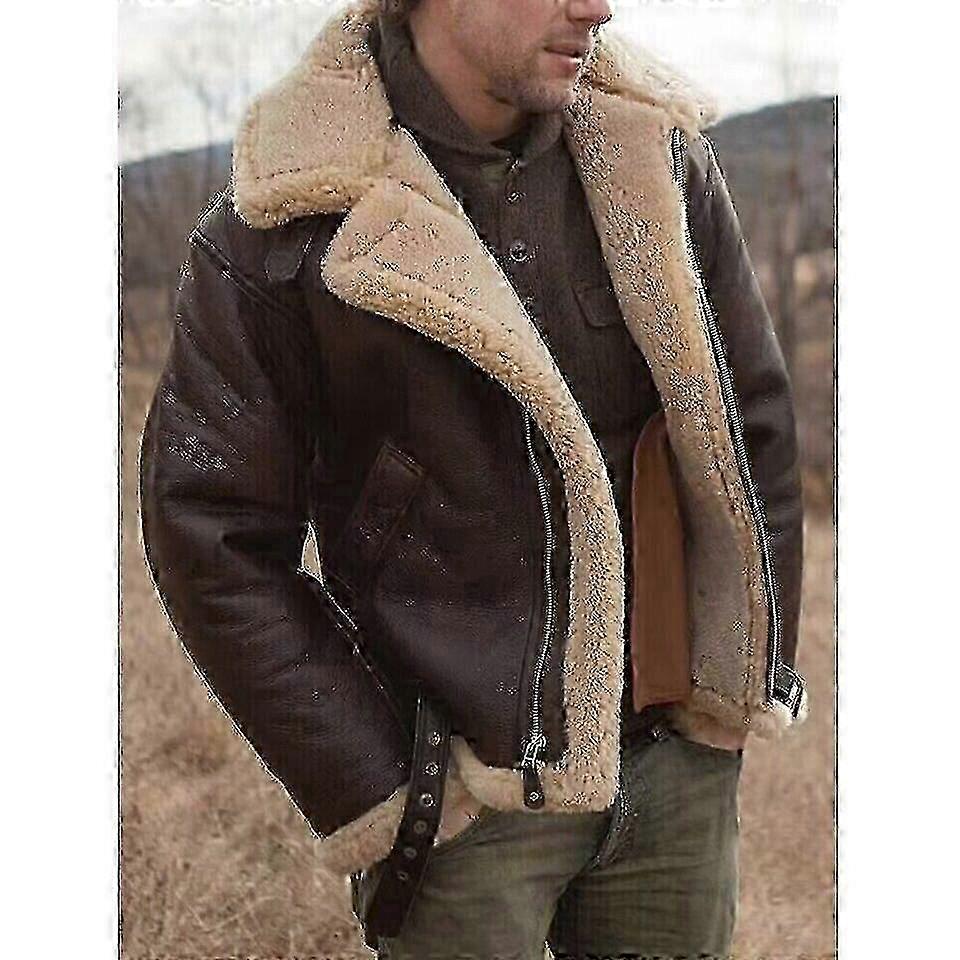 2025 "2024 Men's Pilot Jacket Jacket Bomber B3 Pilot Flight 2024 Popular 2025 New Edition"