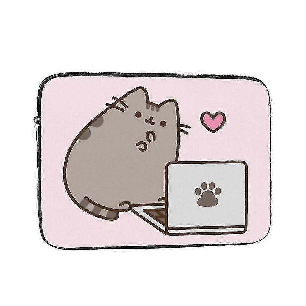 Bolsa para Laptop Pusheen 10-17 Polegadas à Prova de Choque Bolsa Protetora para Laptop Portátil - WCQ1321