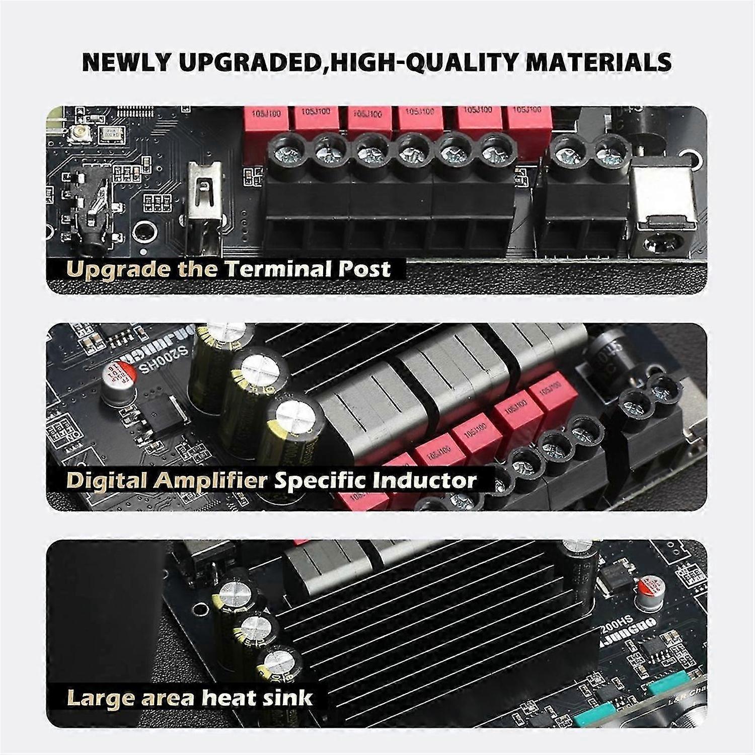 NEW S200HS Bluetooth 5.2 Subwoofer Digital Amplifier Board