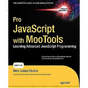 Pro Javascript With Mootools - Mark Obcena - Paperback - en Book