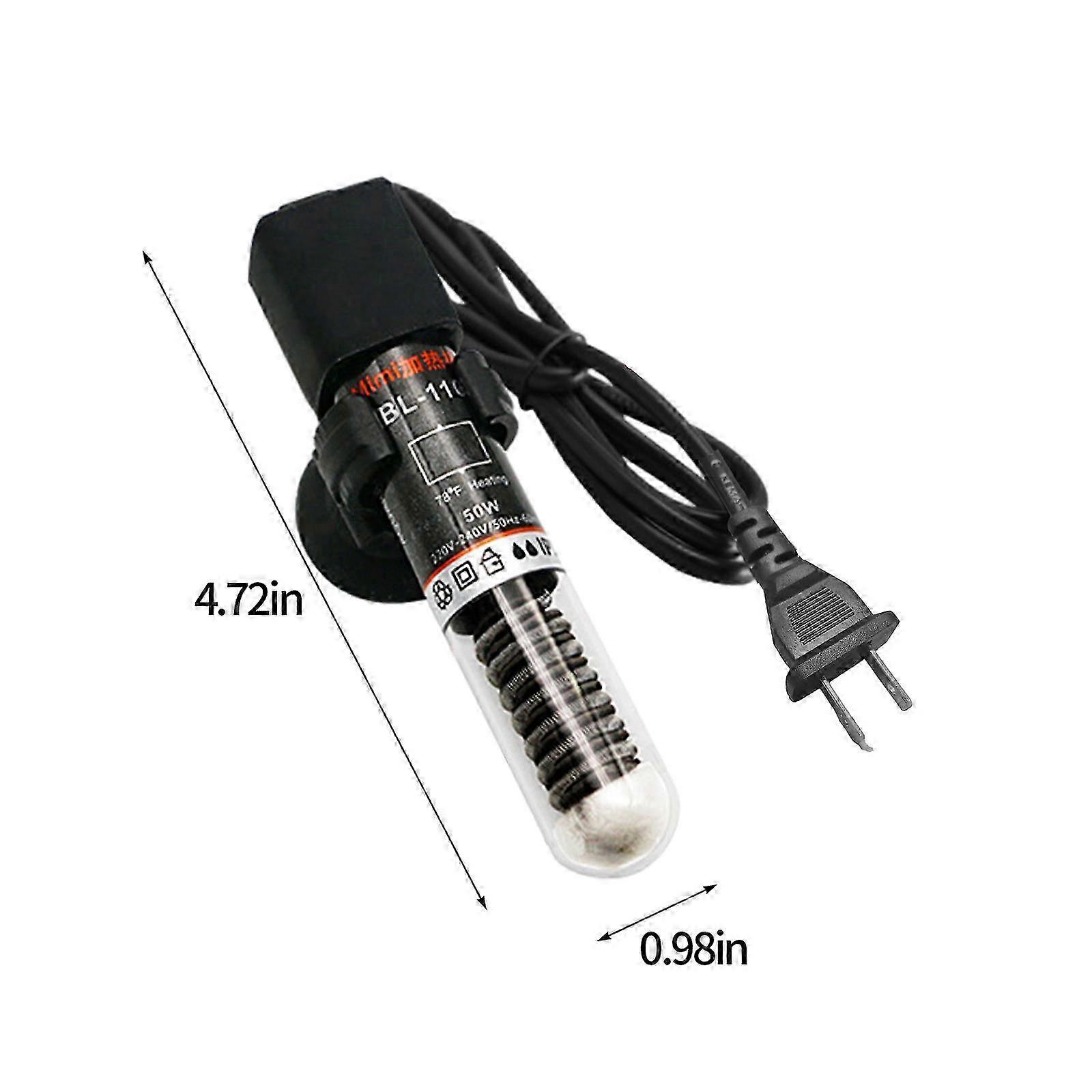 Mini Aquarium Heater 25 For 1-10 Gal Tank Intelligent Constant Temperature 26 Degrees Heating Rod 2025