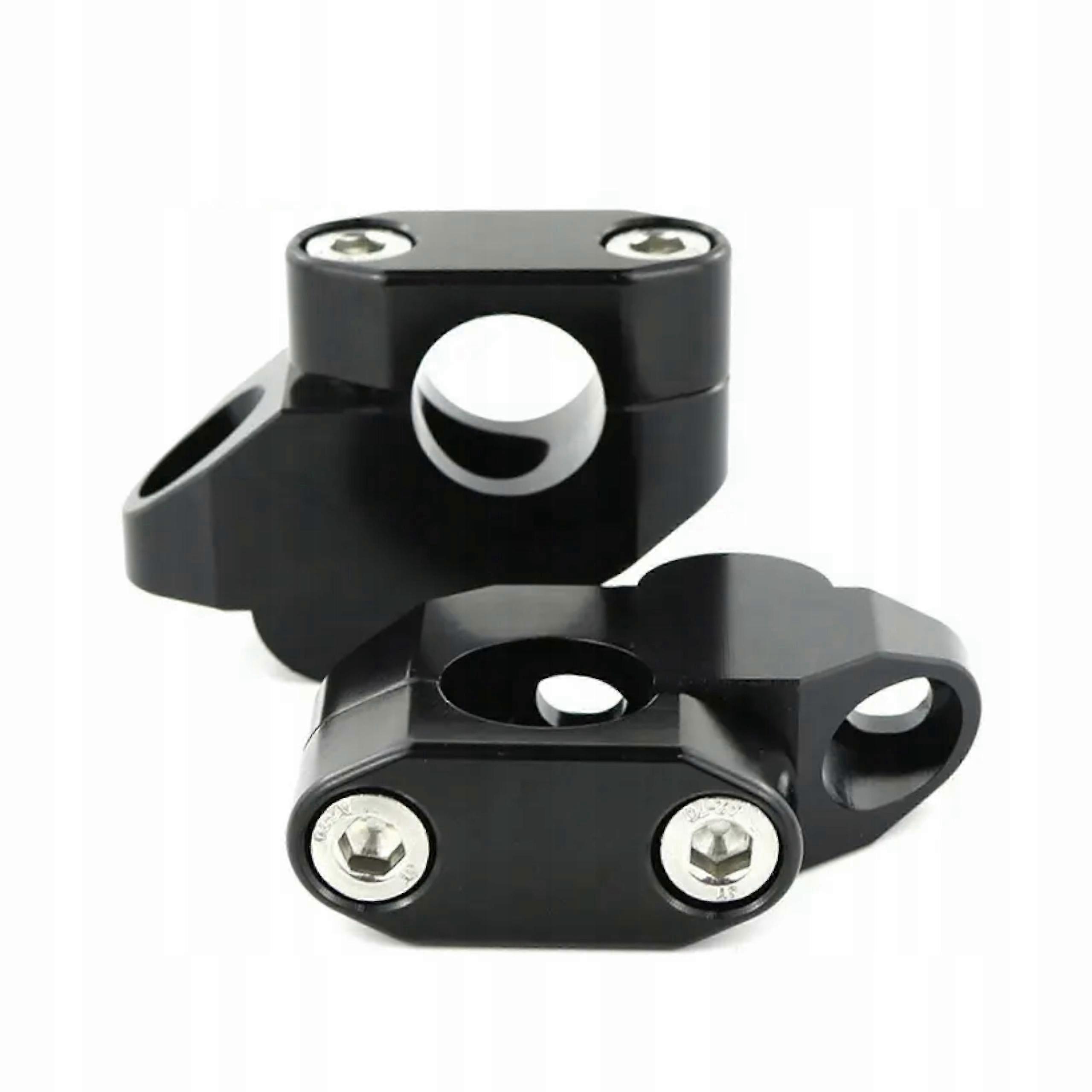 22mm Handlebar Rise With Offset Black 2025