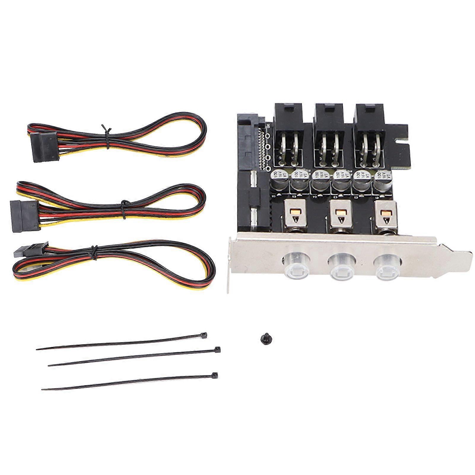 HDD SSD Power Switch 2 Channel 3 Position Independent Switch Hard Disk Power Switch Module