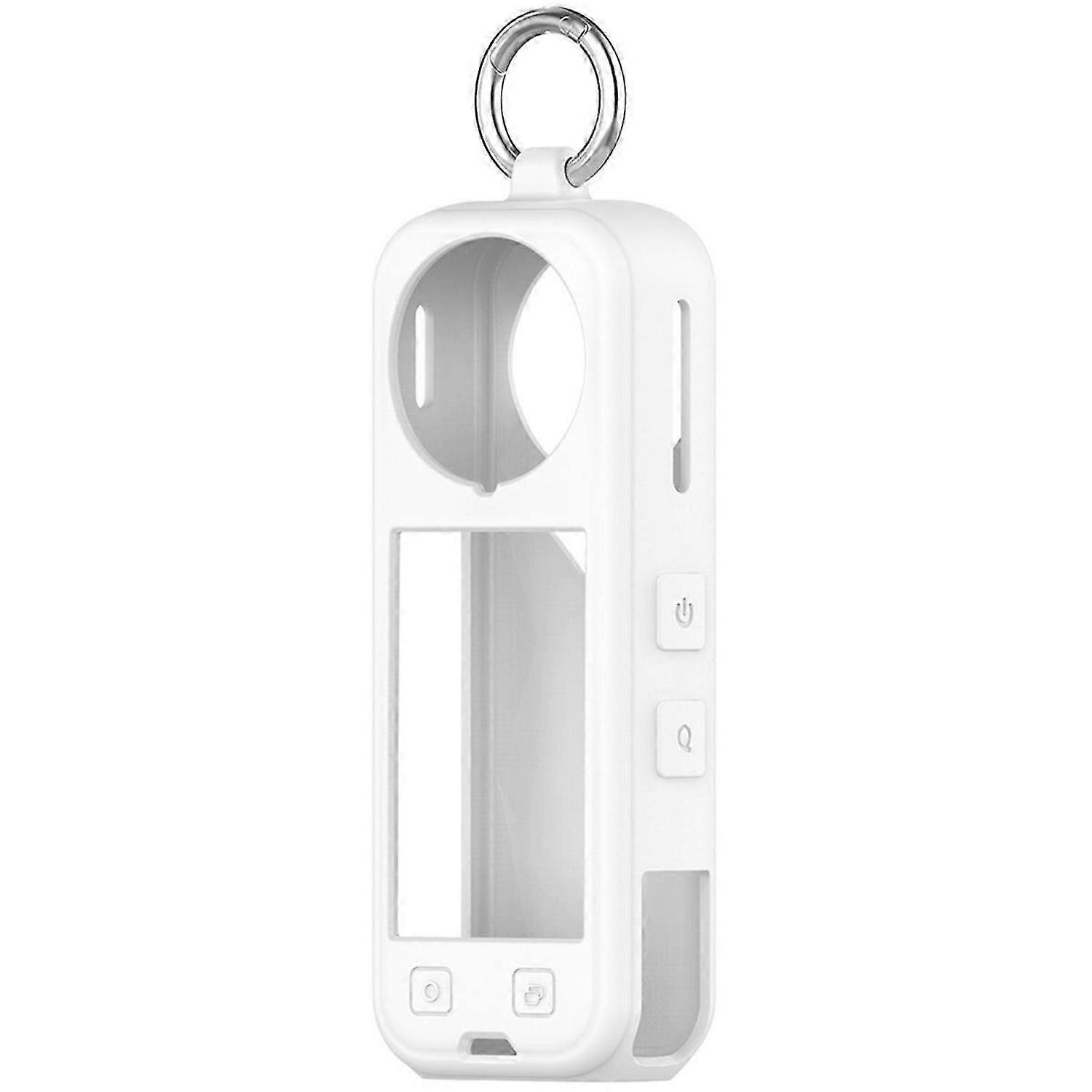 Silicone Protective Case for X5 Cover for Panoramic Action Cameras,White