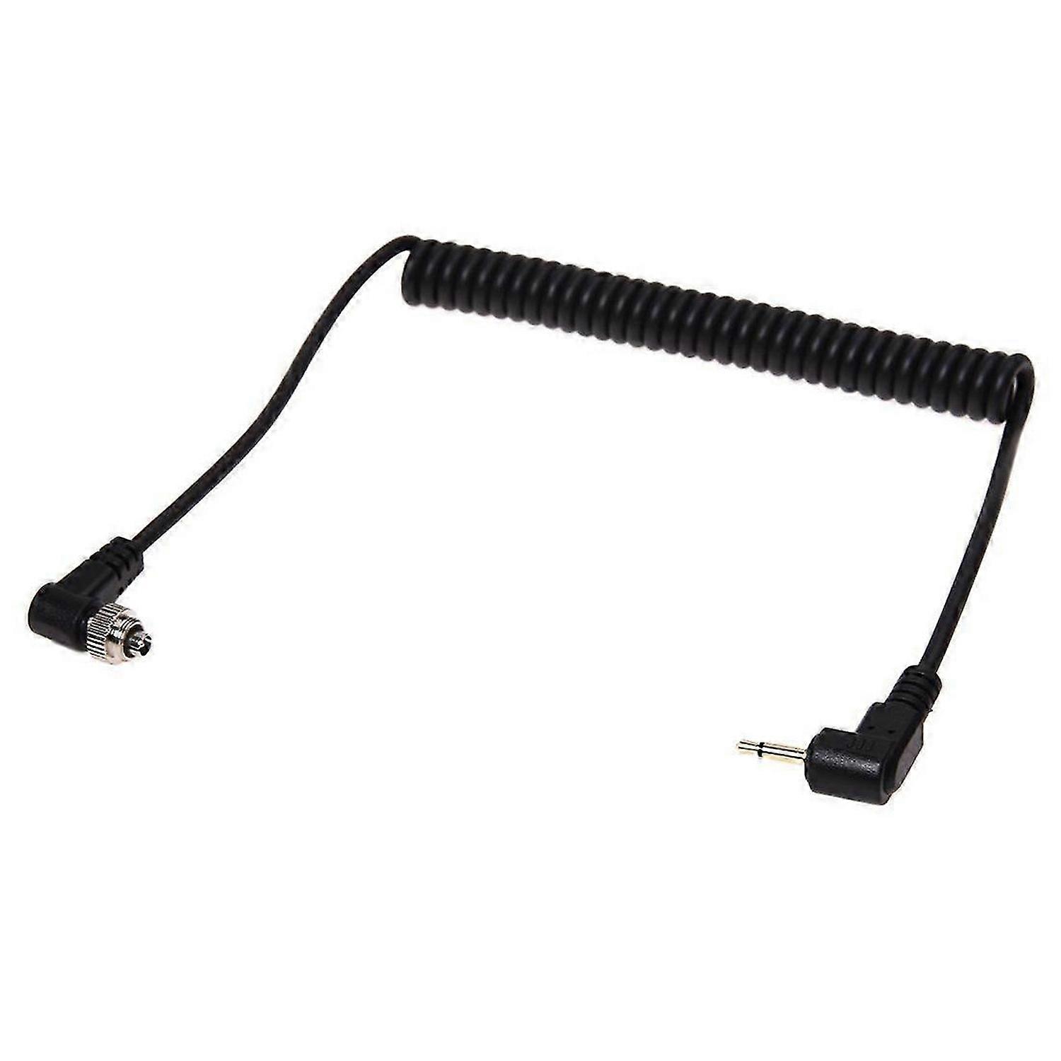 2.5mm to Male PC Flash Sync Cable Screw Lock for Trigger Studio Light