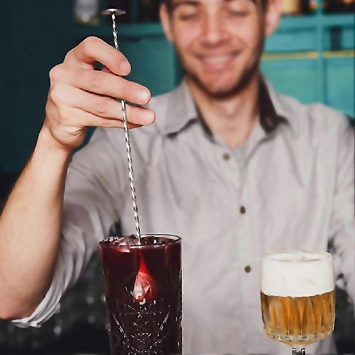 For 5piece Cocktail Shaker Set Shaker Strainer Jigger