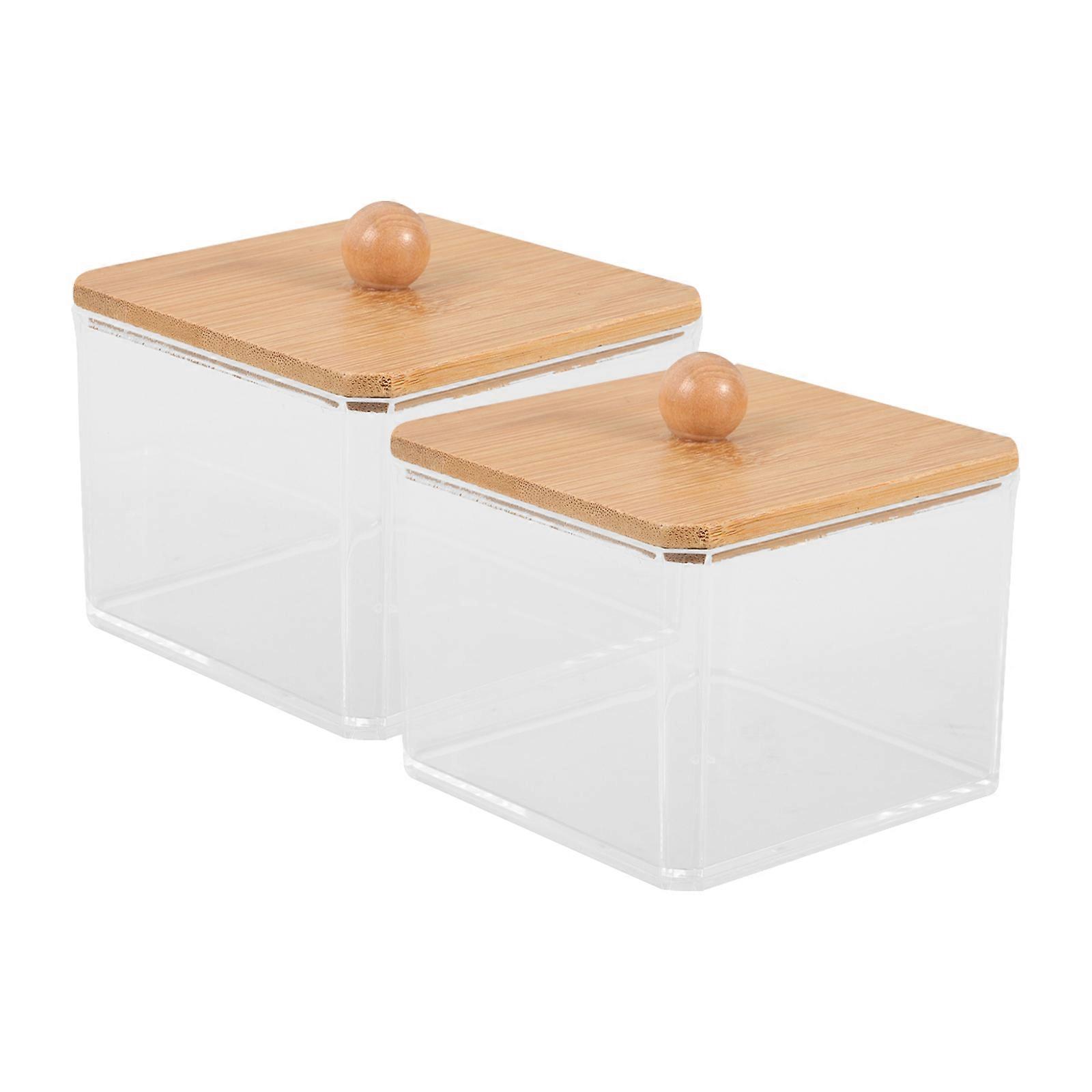 Laundry Powder Container Good Seal Storage Box for Household Use 6Pcs