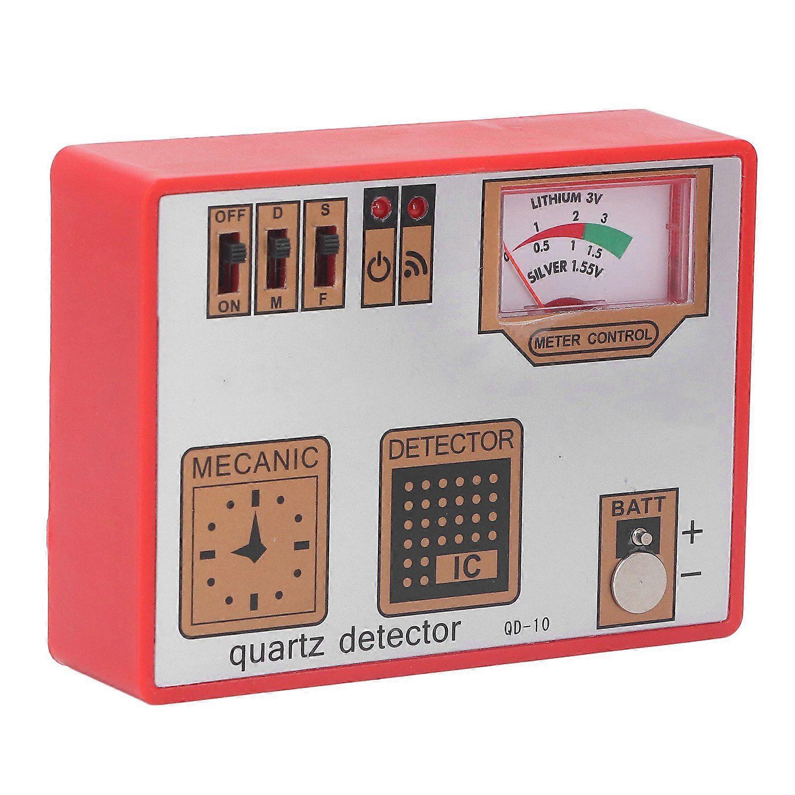 Quartz Tester Watch Battery Tester Demagnetizer Timegrapher Demagnetization Measure Machine Repairing Tool