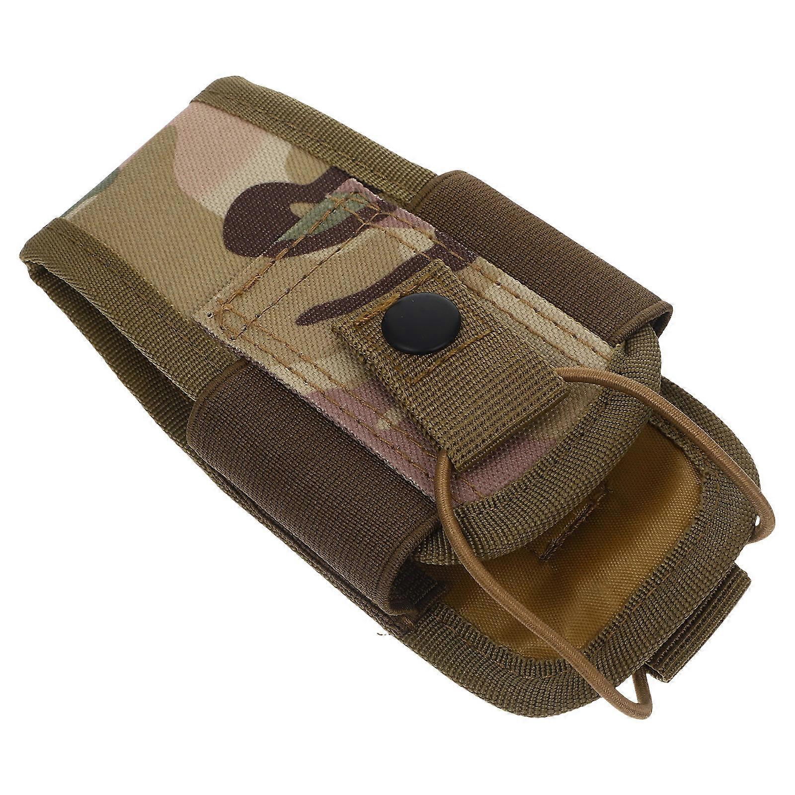 Tactical Radio Pouch For Intercoms Suitable For Camping Or Hiking Quick Release Buckle 1Pack