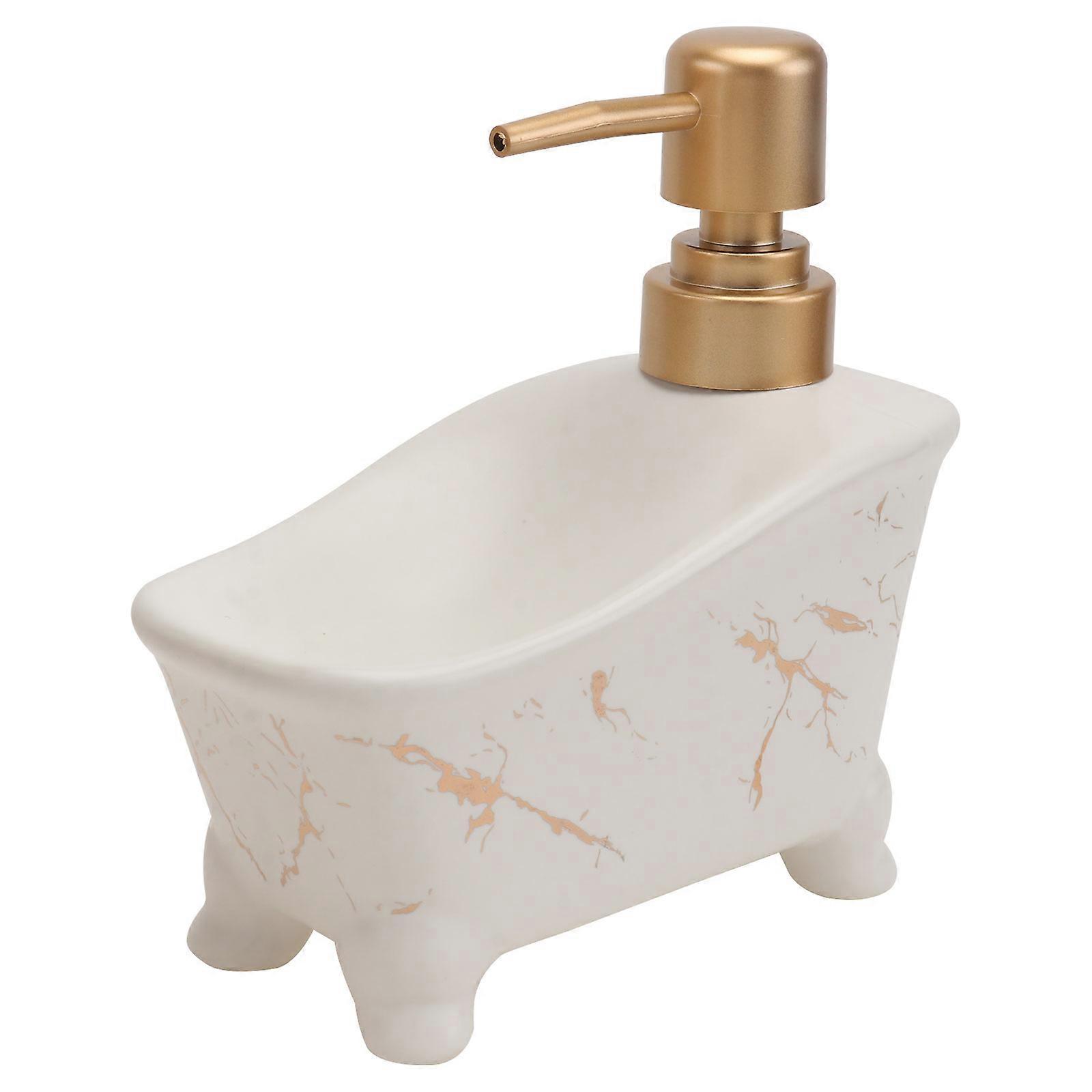 Pressing Type Lotion Dispenser Bottle for Bathroom 3Pcs Set