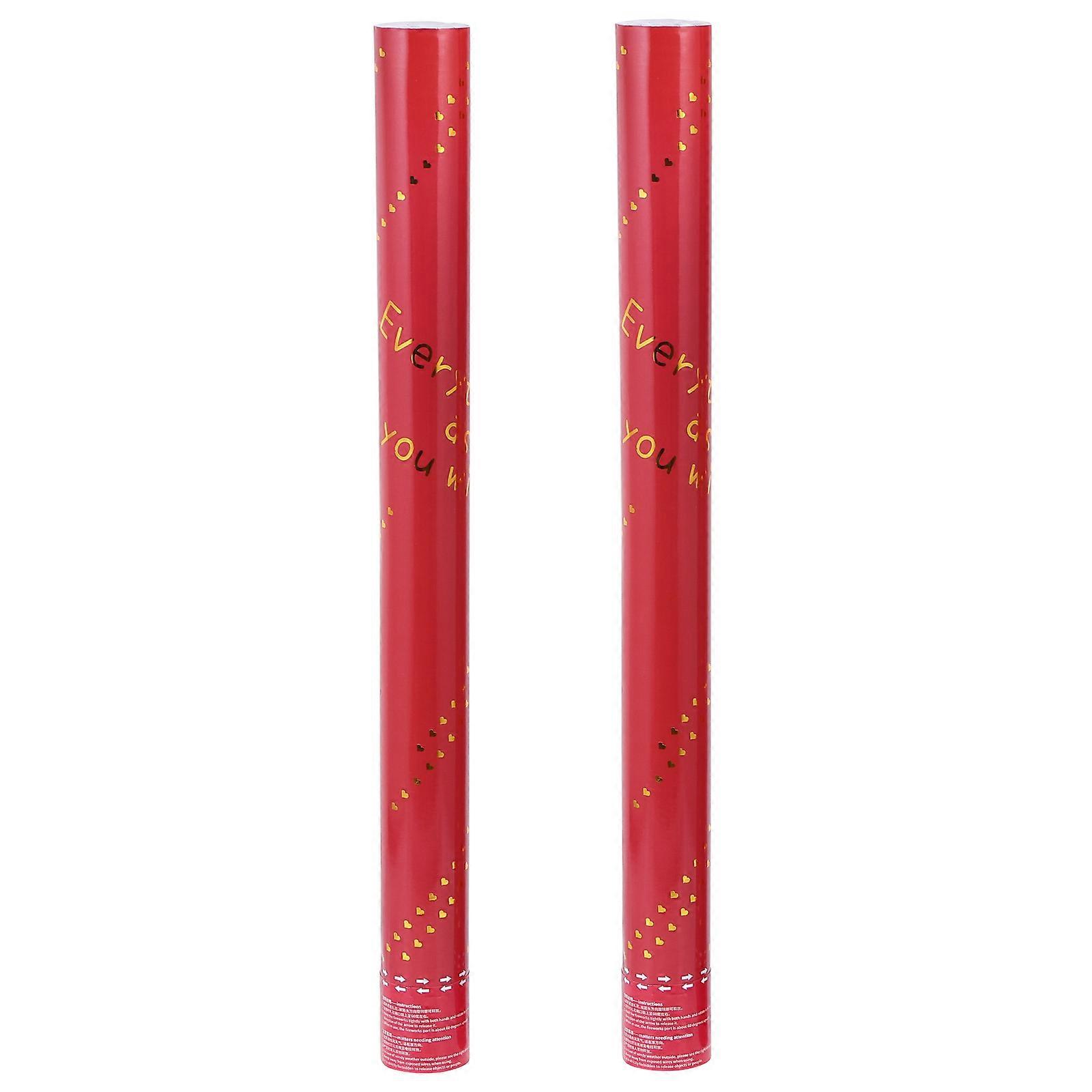 Party Handheld Confetti for Decor 2Pcs Festive Wedding Props