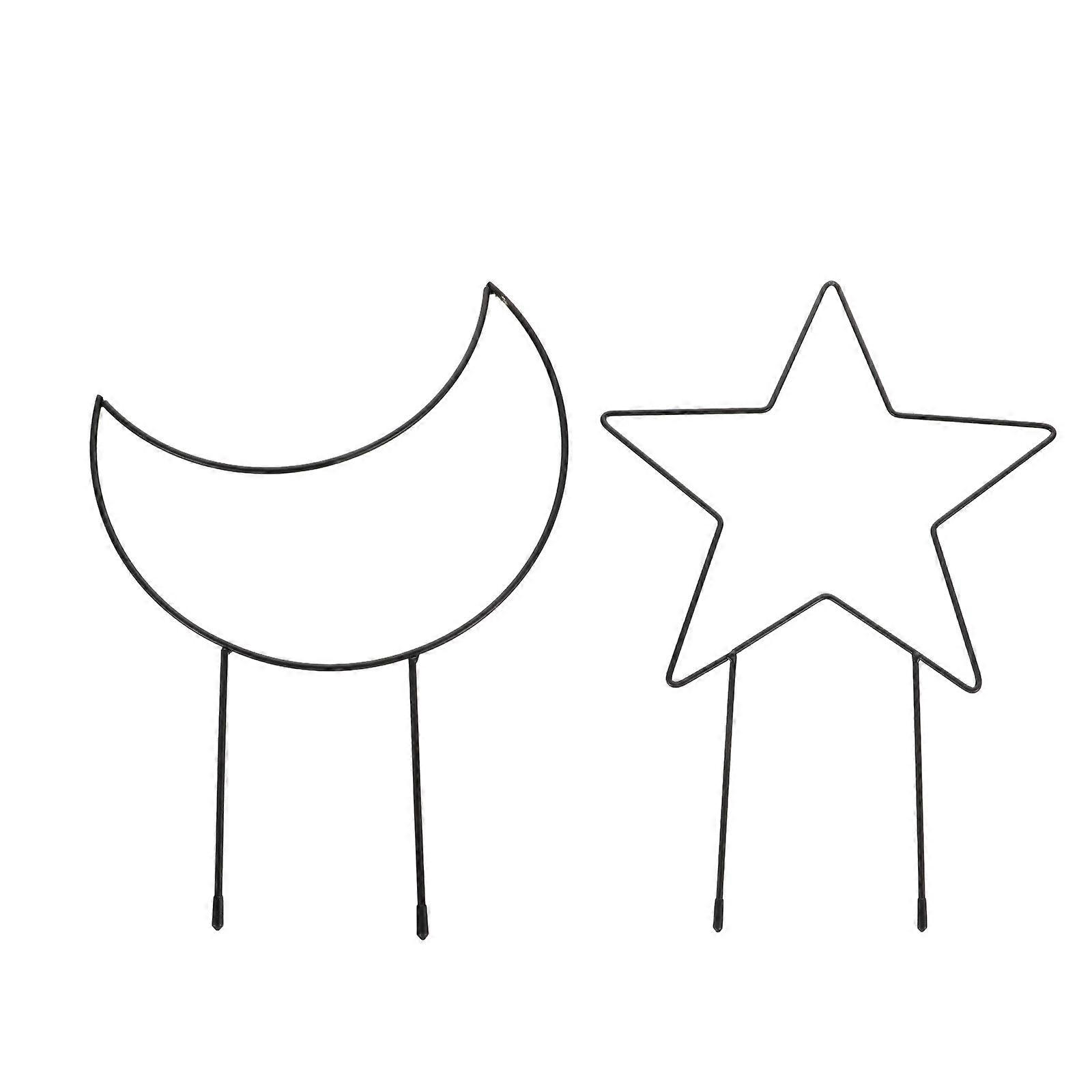 Flower Support Iron Trellis for 4Pcs Creative Vine Climbing Stand