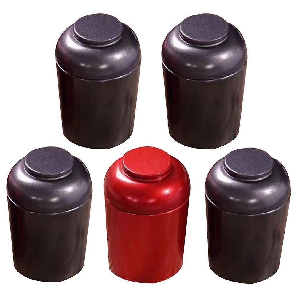 Sealed Cans Travel Tea Container for Storage 10Pcs Mini Tinplate Set