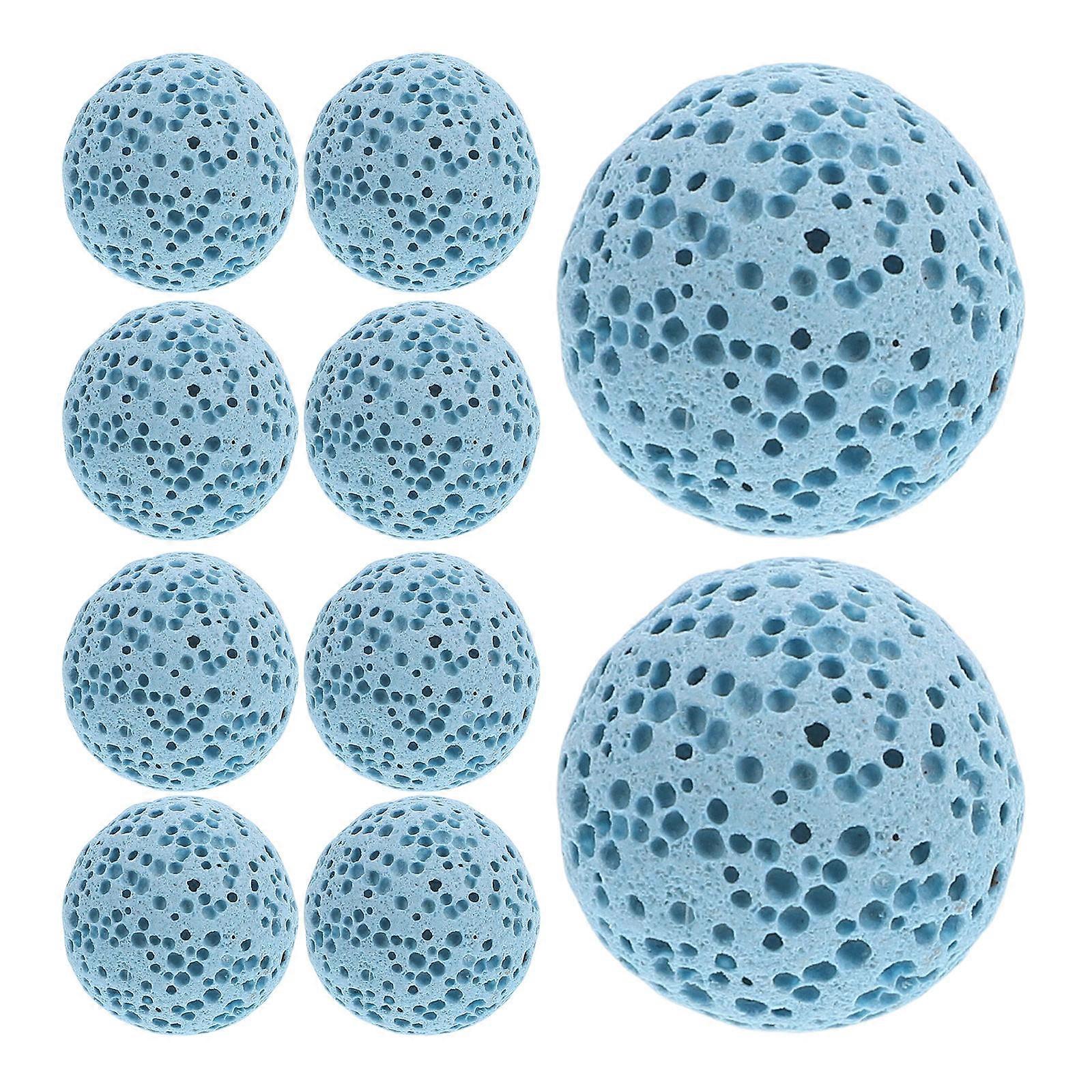 Blue Volcanic Rock Beads Essential Oil Diffuser for Aromatherapy 100Pcs