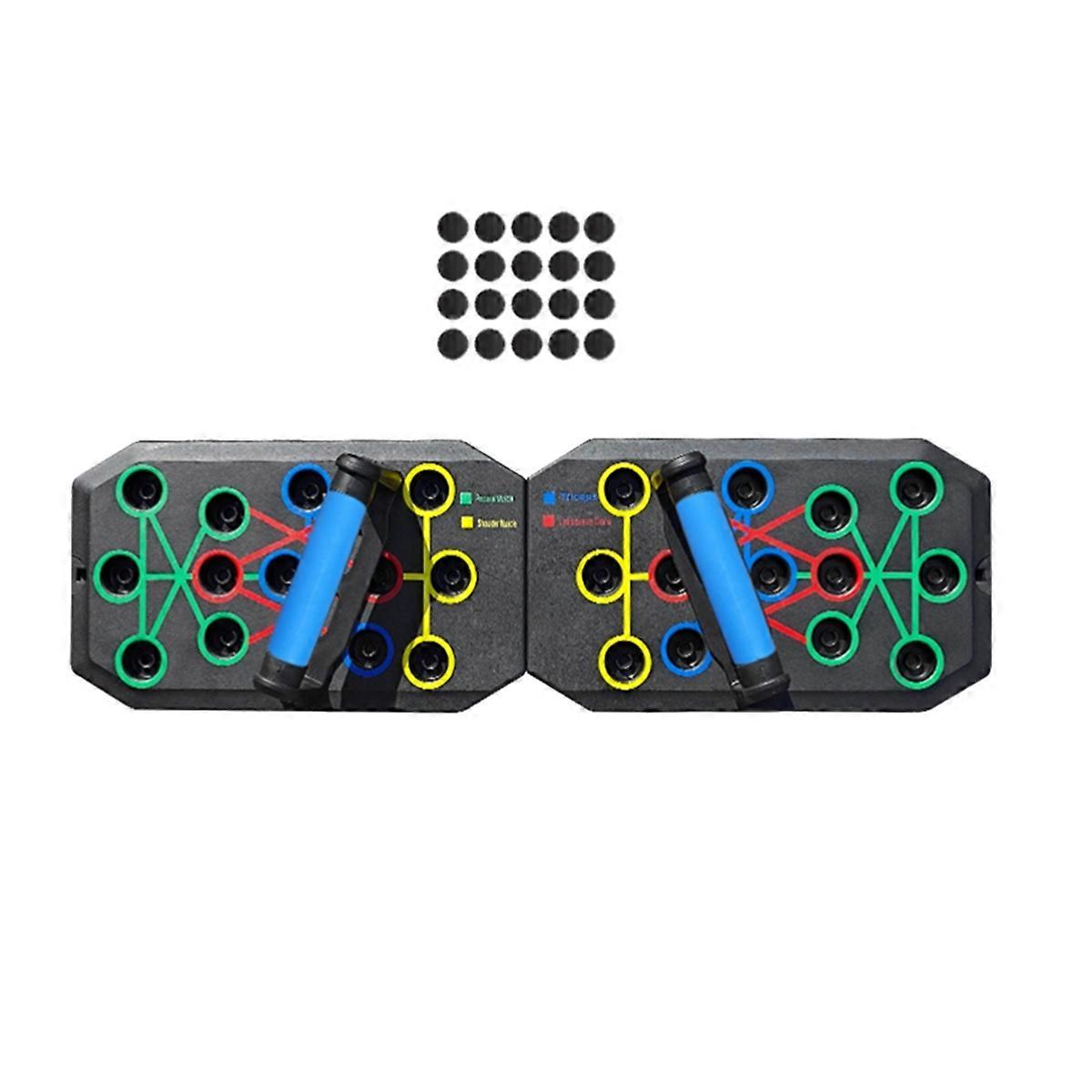 Portable Multifunction PushUp Board Set with Handle Fitness Equipment for Chest and Arm Exercise Tr