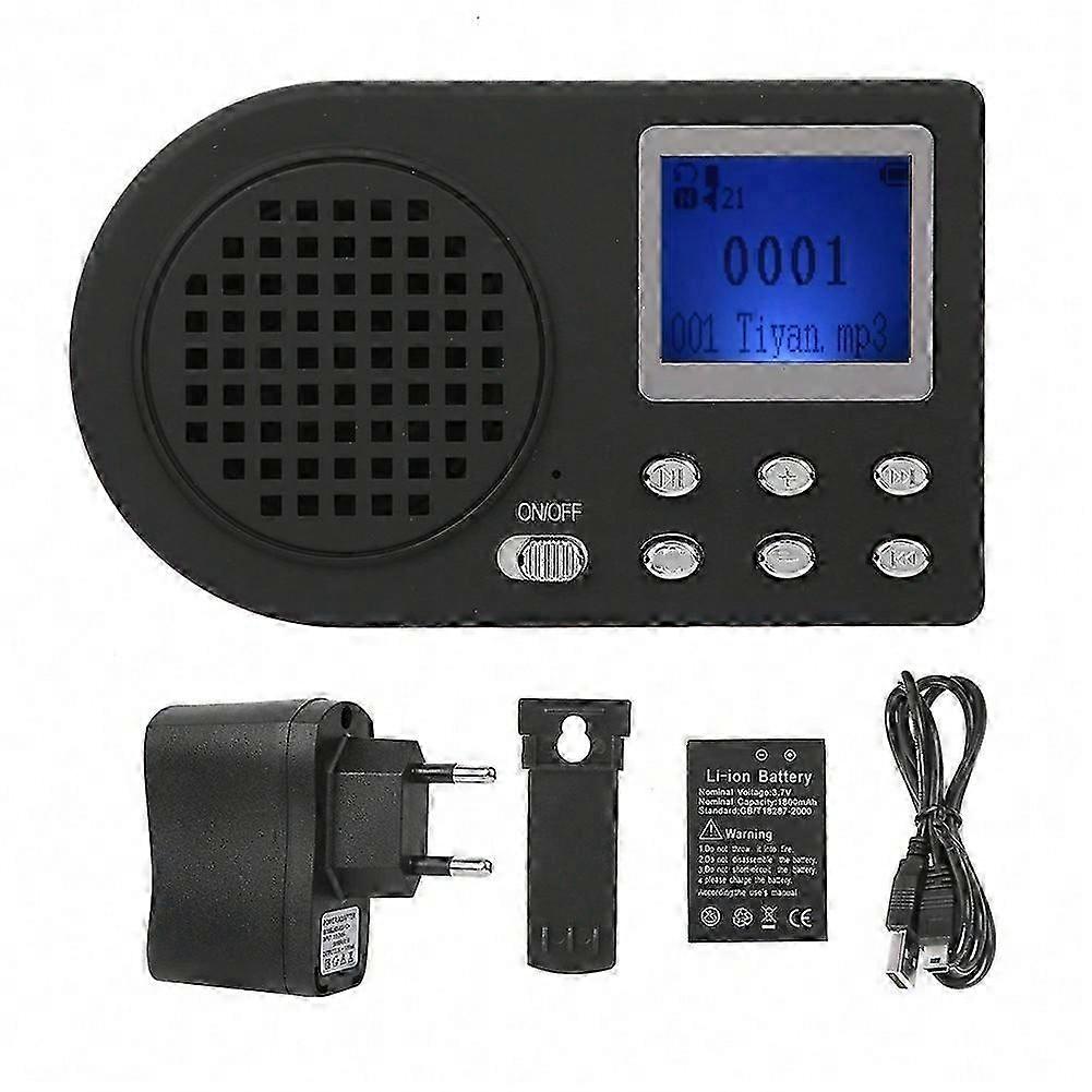 في الهواء الطلق الصوت بصوت عال مكبر الصوت الطيور المتصل الرقمية MP3 لاعب مزرعة Birdsound Player مع مكبر الصوت التحكم عن بعد الاتحاد الأوروبي التوصيل