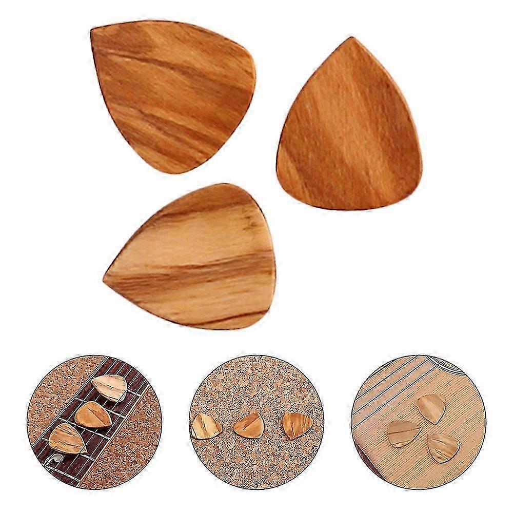 Picks For Guitar Nylon String Instruments Easy On Strings 3Set