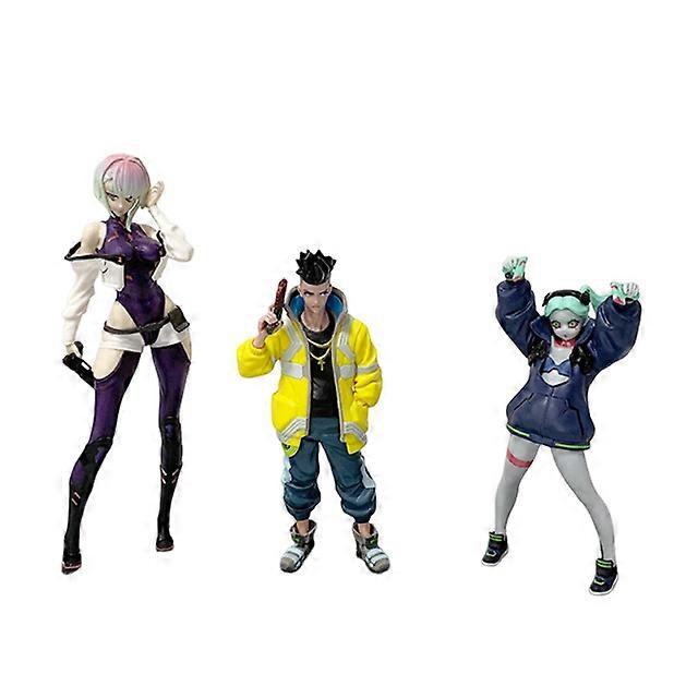 Figura de Rebecca de pie del juego Cyberpunk: Edgerunners (3 piezas, 16-22 cm)