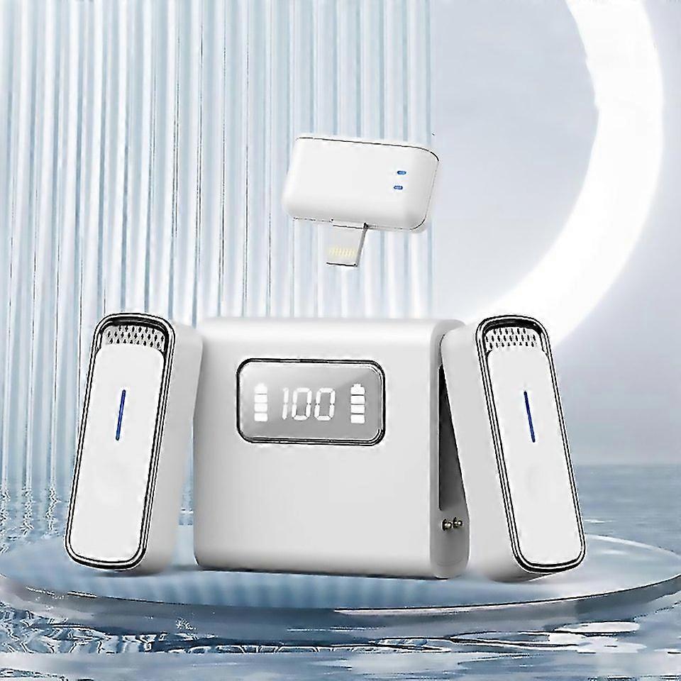 For Sx88 1 Tx 2 Rx Smart Noise Reduction Lavalier Wireless Microphone Crafted With Attention To Deta