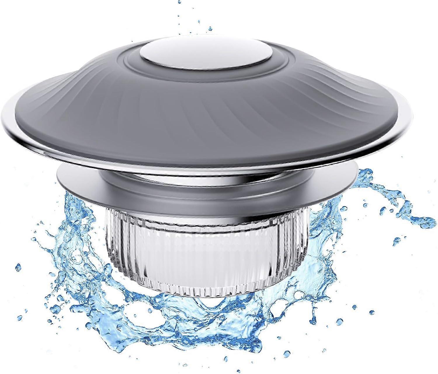 Universal Sink Plug,with Removable AntiBlocking Filter,Faster Drainage