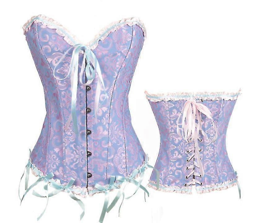 أنبوب أعلى الجاكار قصر القوطية مشد معطف الخصر مشد مشد