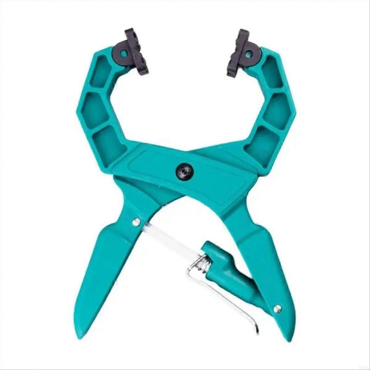 Flexible 0 180 Degree Positioning Tool Clamp for Complex Shaped Object Fixation Cyan